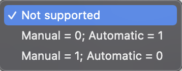 Automatic mode